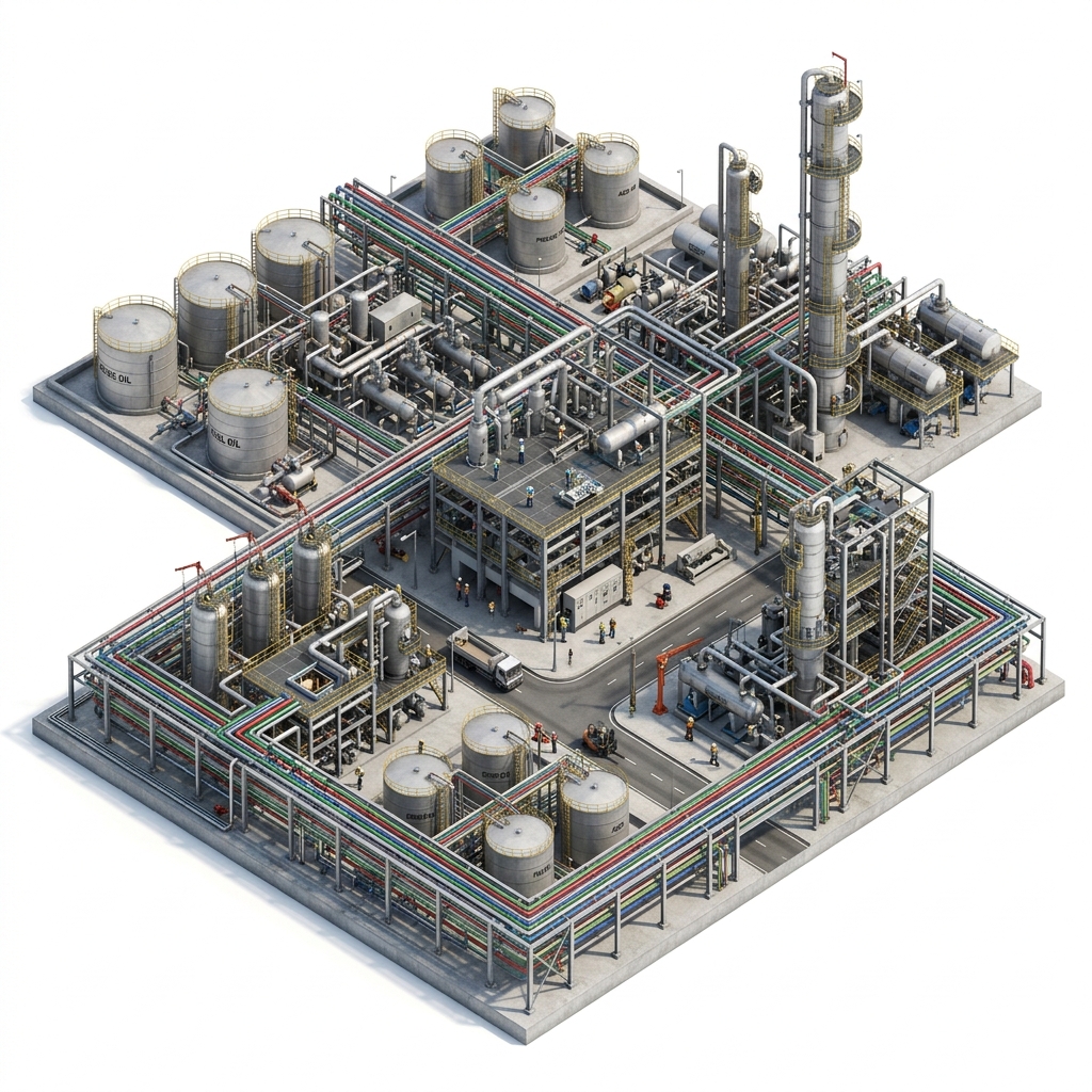 Industrial Plant 3D