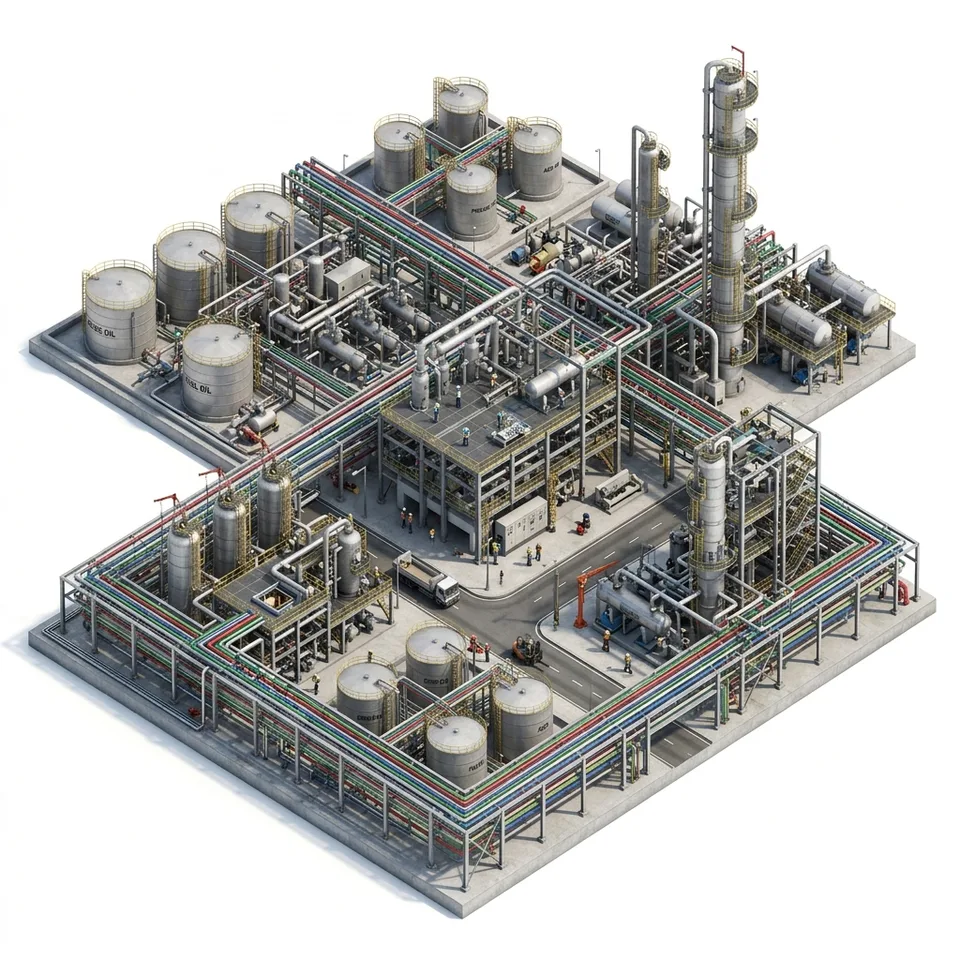 Industrial Plant 3D